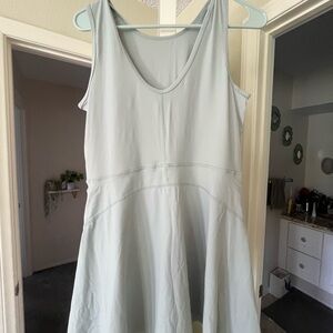 HALARA Women's light turquoise green & black tennis dress